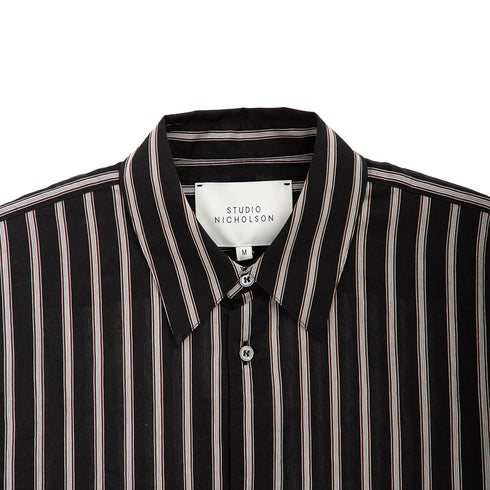 Studio Nicholson View Shirt Darkest Navy SNM 1126 Detail Degli Uberti